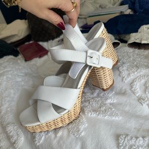 Jeffery Campbell White Heels